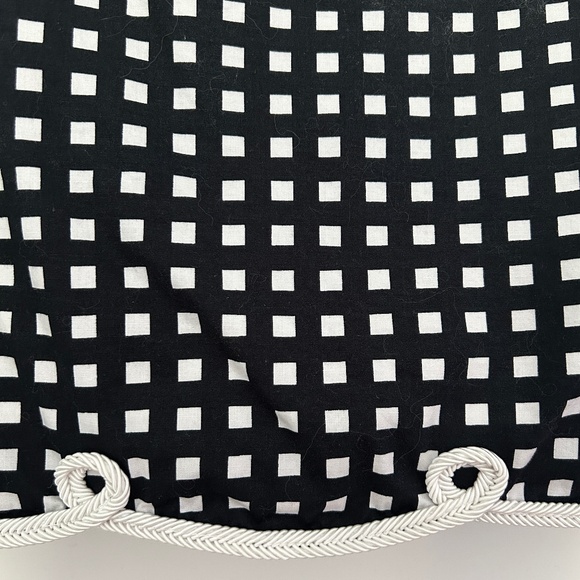 Golftini Golf Skort The Ace Stretch Cotton Scalloped Hem Black White Check 2L - Picture 9 of 15
